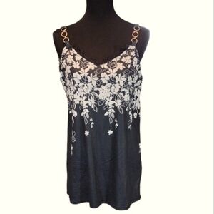 FLORAL V Neck Cami